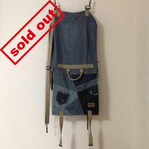 Vtg 90s　D&G DOLCE&GABBANA　denim patchwork shoulder bag