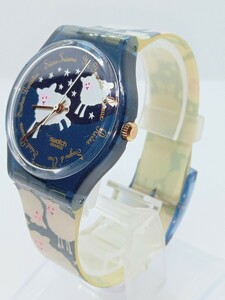 SWATCH Black Sheep スウォッチ ブラックシープ 腕時計 クォーツ 希少 レア 電池交換済み 中古動作品 美品