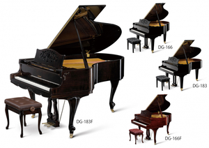 ☆ Diapason Grand Piano DG-166 Luxury Model, популярная среди студентов музыкальных колледжей!