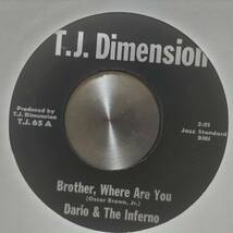 ◆即決◆VERY RARE◆B-BOY JAZZ FUNK◆◆DARIO & THE INFERNO◆◆BROTHER, WHERE ARE YOU/ I'M NOT GONNA◆◆ORIGINAL◆BREAKS!!コンピ収録_画像1