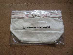 【未使用品・新品】JAL 日本航空 トートバッグ 帆布 2way レッド 綿 コットン エコバッグ