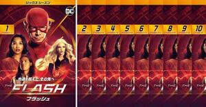 THE FLASH フラッシュ シックス シーズン6 全10枚 第1話～第19話 最終 レンタル落ち 全巻セット 中古 DVD