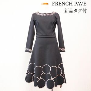 FRENCH PAVE cawaii 新品タグ付　黒　ワンピース