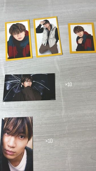 SixTONES 髙地優吾 デタカ 厚紙