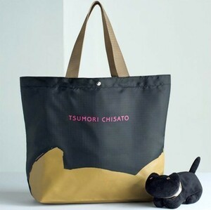 ka.... rare * new goods Tsumori Chisato cat large tote bag bag back TSUMORICHISATO*. cat cat 