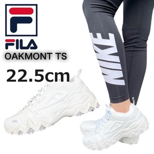 * стандартный товар новый товар *FILA OAKMONT TR S filler спортивные туфли UFW23036 дуб monto унисекс бег обувь белый JP22.5cm