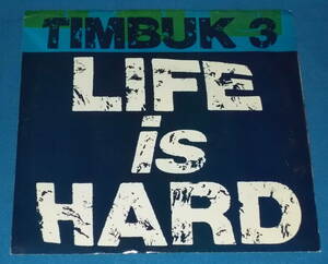 ☆7inch EP★US盤●TIMBUK 3/ティムバック3「Life Is Hard/ライフ・イズ・ハード」80s名曲!●