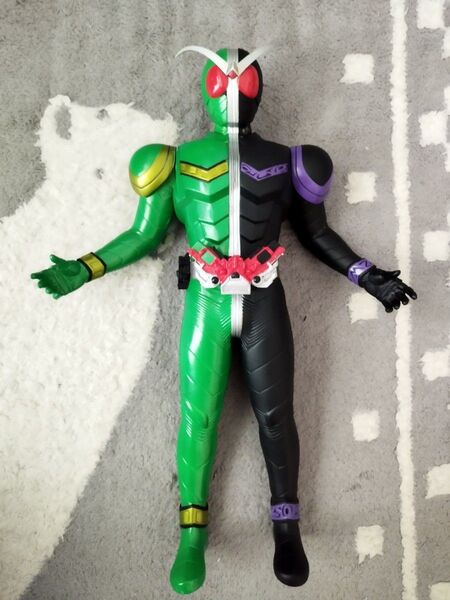 ★★★ 仮面ライダーW サイクロンジョーカー!超特大の約35cmサイズ。