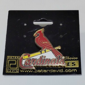 送料120円～ セントルイス・カージナルス St. Louis Cardinals ピンバッジ MLB 検)非売品 ピンバッチ ピンズ NEWERA 当時物 デッドストック