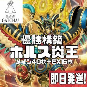 即日発送！大会用　ホルス炎王　デッキ　遊戯王　まとめ売り