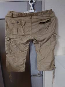 古着 エディバウアー Eddie Bauer 短パン カーゴパンツ ショートパンツ メンズ サイズW40 アウトドアウェア ミリタリー