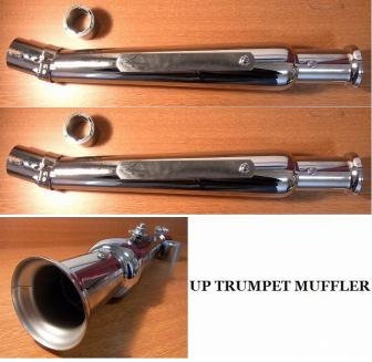 2023年最新】ヤフオク! -トランペットマフラー(マフラー本体(社外
