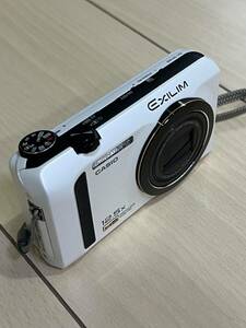 【簡易動作確認済み】CASIO EXILIM EX-ZR300WE コンパクトデジタルカメラ デジタルカメラ
