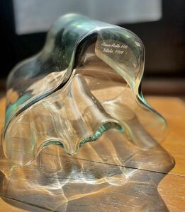 希少　レア　イッタラ アアルト 生誕100周年 1998年 フラワー　ベース 花瓶 iittala AALTO Alvar Aalto アルヴァ　アアルト　刻印　限定