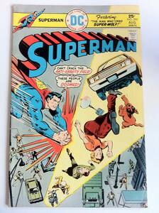 SUPERMAN #290 原書 アメコミ アメリカンコミックス DCコミックス Comics リーフ 洋書 70年代 SUPERMAN スーパーマン MARK JEWELERS