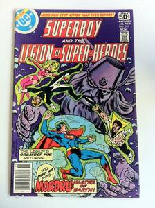 SUPERBOY LEGION OF SUPER-HEROES #245. paper American Comics american DC comics Comics leaf foreign book 70 period super Boy MARK JEWELERS