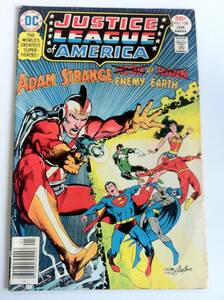 JUSTICE LEAGUE OF AMERICA #138 原書 アメコミ アメリカンコミックス DC Comicsリーフ 洋書70年代バットマンNEAL ADAMS MARK JEWELERS