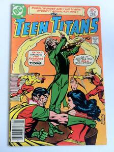 THE TEEN TITANS #46 原書 アメコミ アメリカンDCコミックス Comicsリーフ 洋書70年代ROBIN KID FLASH WONDER GIRL MARK JEWELERS
