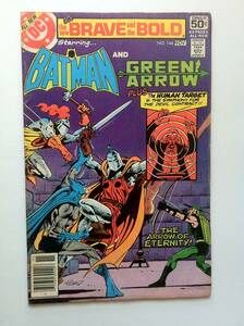 BRAVE & BOLD BATMAN/GREEN ARROW #144 原書 アメコミ アメリカンDCコミックスComicsリーフ洋書70年代バットマンJIM APAROグリーンアロー