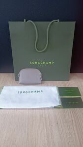 LONGCHAMP Long Champ Mini pouch new goods unused 