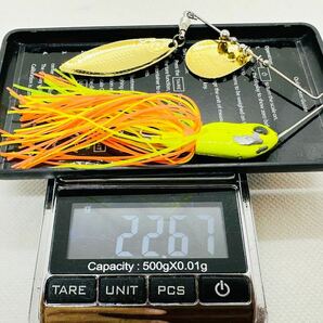 送料120円『デプス ミニブロス 実測18g/22g 2個セット』3点落札送料無料■deps MINI BROS スピナーベイト 34の画像8