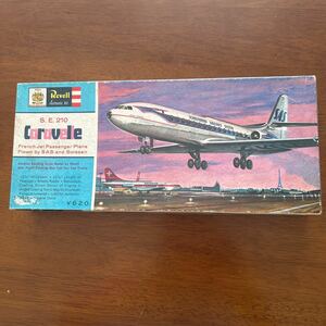 Revell／マルサン　1/100位？SAS S.E.210 Caravelle:画像が全てです。知人より入手。コレクターアイテム：当時は「マルサン・ラベール」