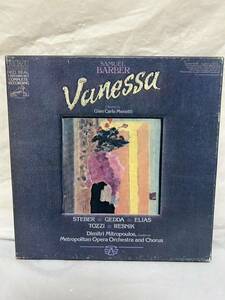 ◎M072◎LP レコード BOX 2枚組 US盤/ディミトリ・ミトロプーロス Dimitri Mitropoulos/サミュエル・バーバー Samuel Barber 他/Vanessa