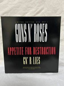 M353◎CD 来日記念 完全限定 BOX SET 3枚組/ガンズ・アンド・ローゼズ/Appetite For Destruction/Holiday Greetings From Guns N' Roses