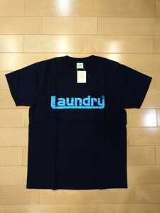 ★★★40%OFF★新品★7480円★ランドリー Laundry 即完売 モノグラムTシャツ メッセージＴシャツ ランドリ－ロゴＬサイズ 超定番 LAUNDRY★