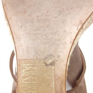 ペリーコ PELLICO サンダル 37 - スエード グレーベージュ レディース ウェッジソール/SUNNY 靴の画像6