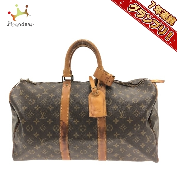 ヤフオク! -「louis vuitton ボストンバッグ モノグラム キーポル45