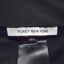 フォクシーニューヨーク FOXEY NEW YORK スカート サイズ38 M - 黒 レディース ひざ丈 美品 ボトムス_画像3