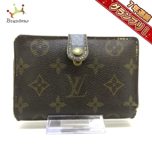 ルイヴィトン LOUIS VUITTON 2つ折り財布 M61663 ポルト モネ・ビエ ヴィエノワ イニシャル刻印 CA1025 財布 モノグラム