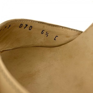 サルバトーレフェラガモ SalvatoreFerragamo サンダル 6 1/2 C - レザー ベージュ レディース 靴の画像6