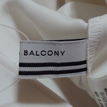 ボーダーズアットバルコニー BORDERS at BALCONY 半袖カットソー サイズ36 S - 白×ダークネイビー レディース トップス_画像4