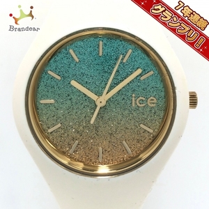 icewatch(アイスウォッチ) 腕時計 - 013996 レディース グリーン×ライトイエロー