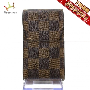 ルイヴィトン LOUIS VUITTON シガレットケース N63024 エテュイ・シガレット ダミエ・キャンバス エベヌ CT4102 財布 ダミエ