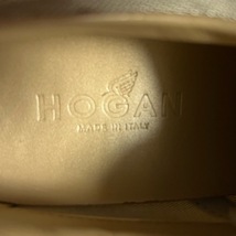 ホーガン HOGAN スニーカー 36 1/2 - 化学繊維×スエード×レザー ベージュ×シルバー レディース インソール取外し可 靴_画像5