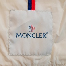 モンクレール MONCLER ダウンコート サイズ00 XS SERRE(セール) アイボリー レディース 長袖/フリル/ジップアップ/冬 コート_画像3