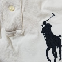 ポロラルフローレン POLObyRalphLauren 半袖ポロシャツ サイズXS/165/88A ビッグポニー 白 メンズ トップス_画像8