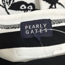 パーリーゲイツ PEARLY GATES 半袖カットソー サイズ1 S - 白×黒 レディース クルーネック/ニット/Vintage PEANUTS トップス_画像3