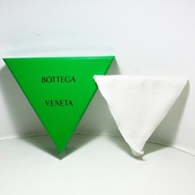 ボッテガヴェネタ BOTTEGA VENETA ピアス トライアングル フープピアス シルバー ボルドー アクセサリー（耳）_画像6