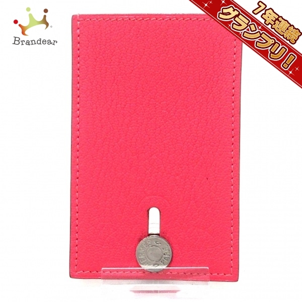 Sản phẩm HERMES◇HERMES エルメス カードケース/NVY/無地/レディース