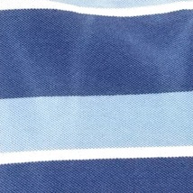ポロラルフローレン POLObyRalphLauren 半袖ポロシャツ サイズL ブルー×ライトブルー×白 メンズ ボーダー トップス_画像8