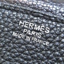 エルメス HERMES ハンドバッグ バーキン30 トリヨンクレマンス 黒 シルバー金具 □L バッグ_画像8