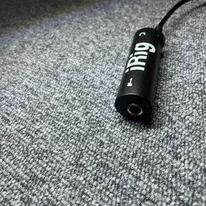 iRig 楽器接続 IK Multimedia iPhone iPad オーディオ インターフェイス ギター ベース ガレージバンド アンプ 録音 midiの画像3