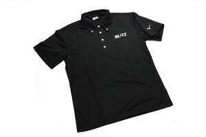 【BLITZ/ブリッツ】 BLITZ MIZUNO BD Polo Shirt (ポロシャツ) BLACK サイズL [13870]