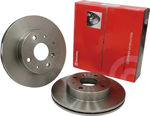 brembo ブレーキローター 左右セット 08.9364.21 フィアット 500X (4WD) 33414 15/10～19/05 リア