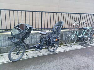  Yamaha PAS..... pavilion Gifu used electric bike 20 -inch PASkis3 step LEDlichuum battery gift p