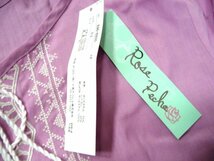 新品 定価7223円 Rose Peche タッセル付き エンブロイダリー チュニック 3L 15号 大きいサイズ 刺繍 ローズペッシュ_画像5